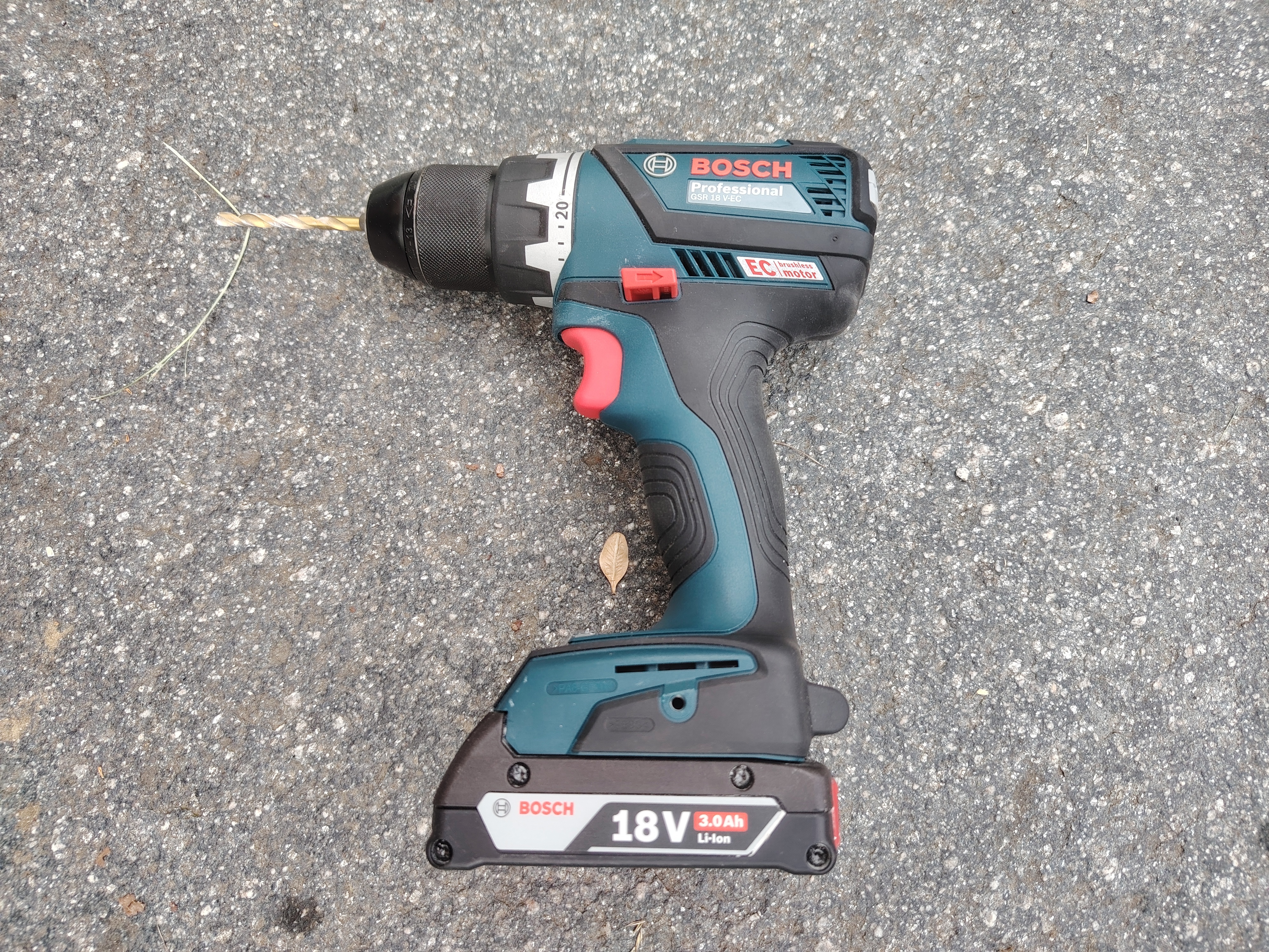 Bosch gsr 18 v-ec proff boremaskin