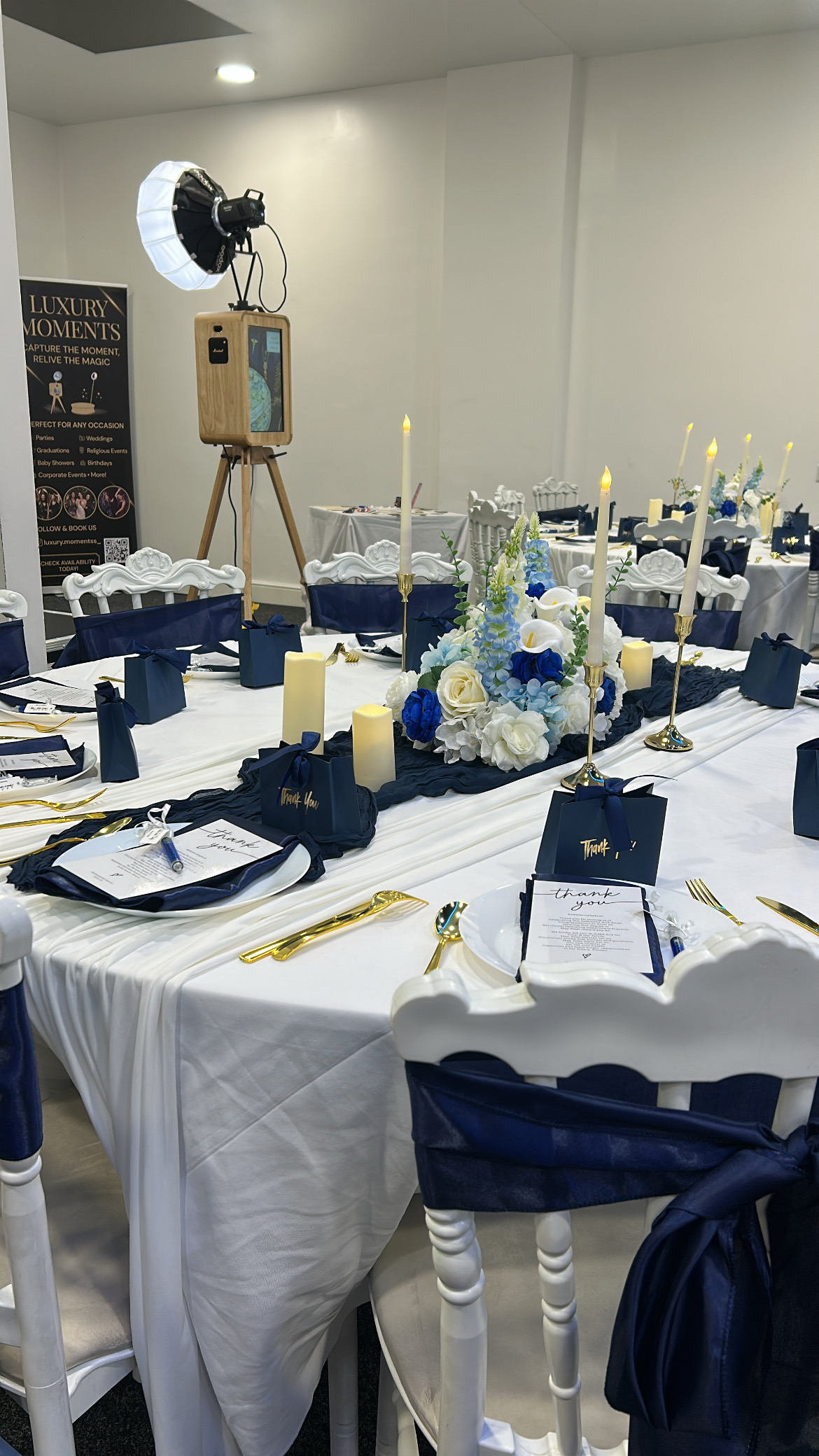 Luxury table scaping 