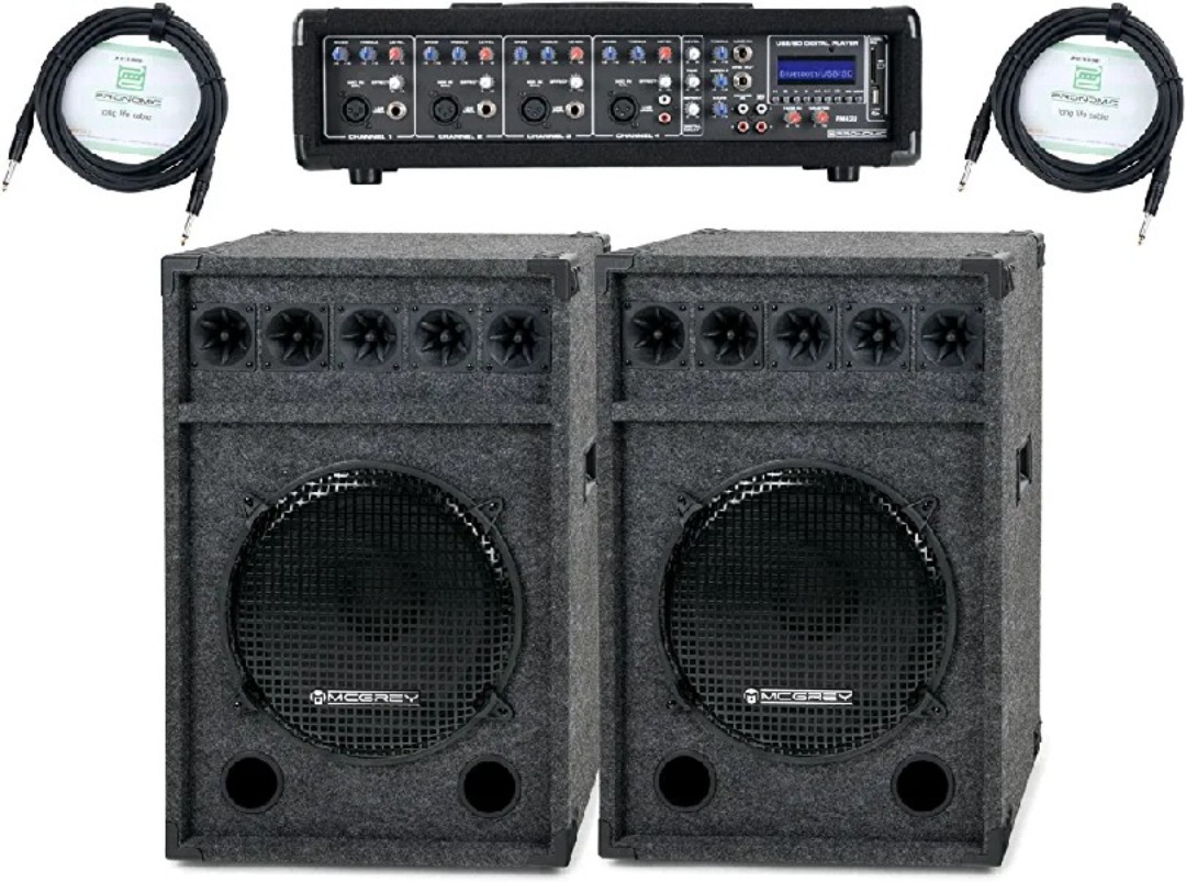 Högtalarsystem fest, student mm. (2x15")