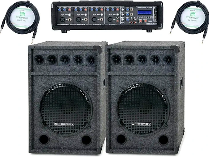 Högtalarsystem fest, student mm. (2x15")