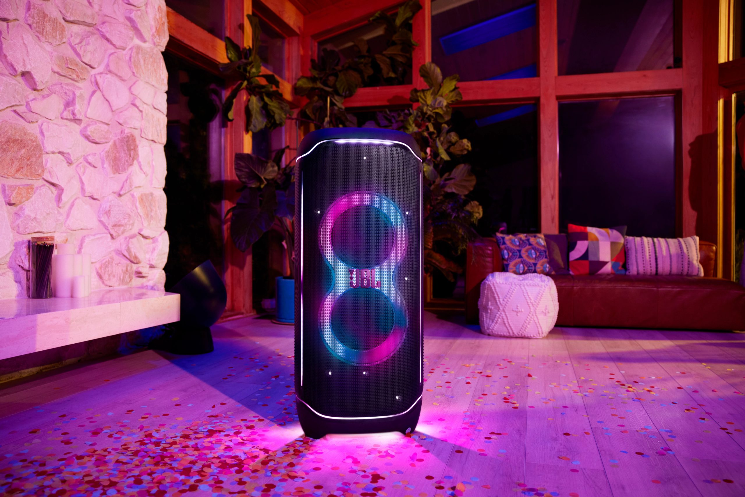 Jbl partybox ultimate partyhøyttaler med mikrofon