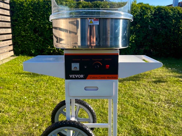 Sockervaddmaskin m. 10 st sockervadd