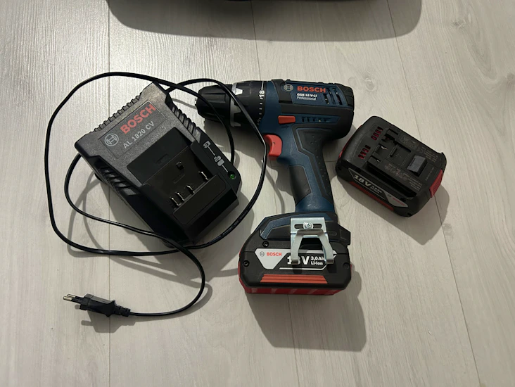 Tehokas akkuporakone bosch gsr 18 v-li