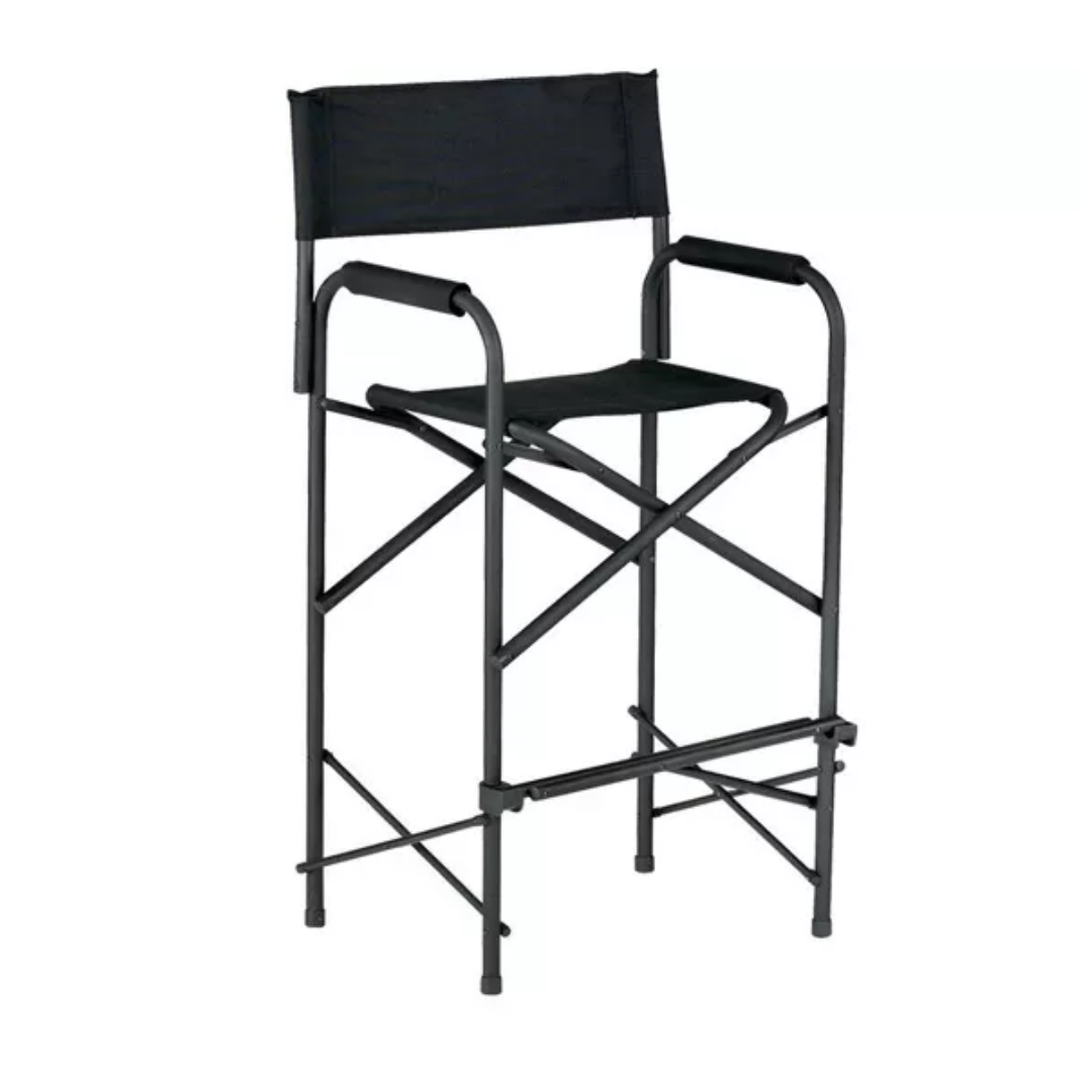 Tall artist & directors folding chair for film