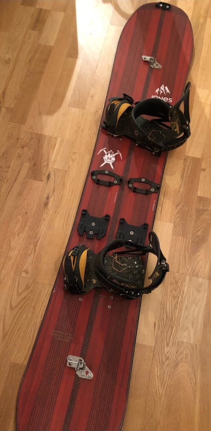 Splitboard pakker leies ut