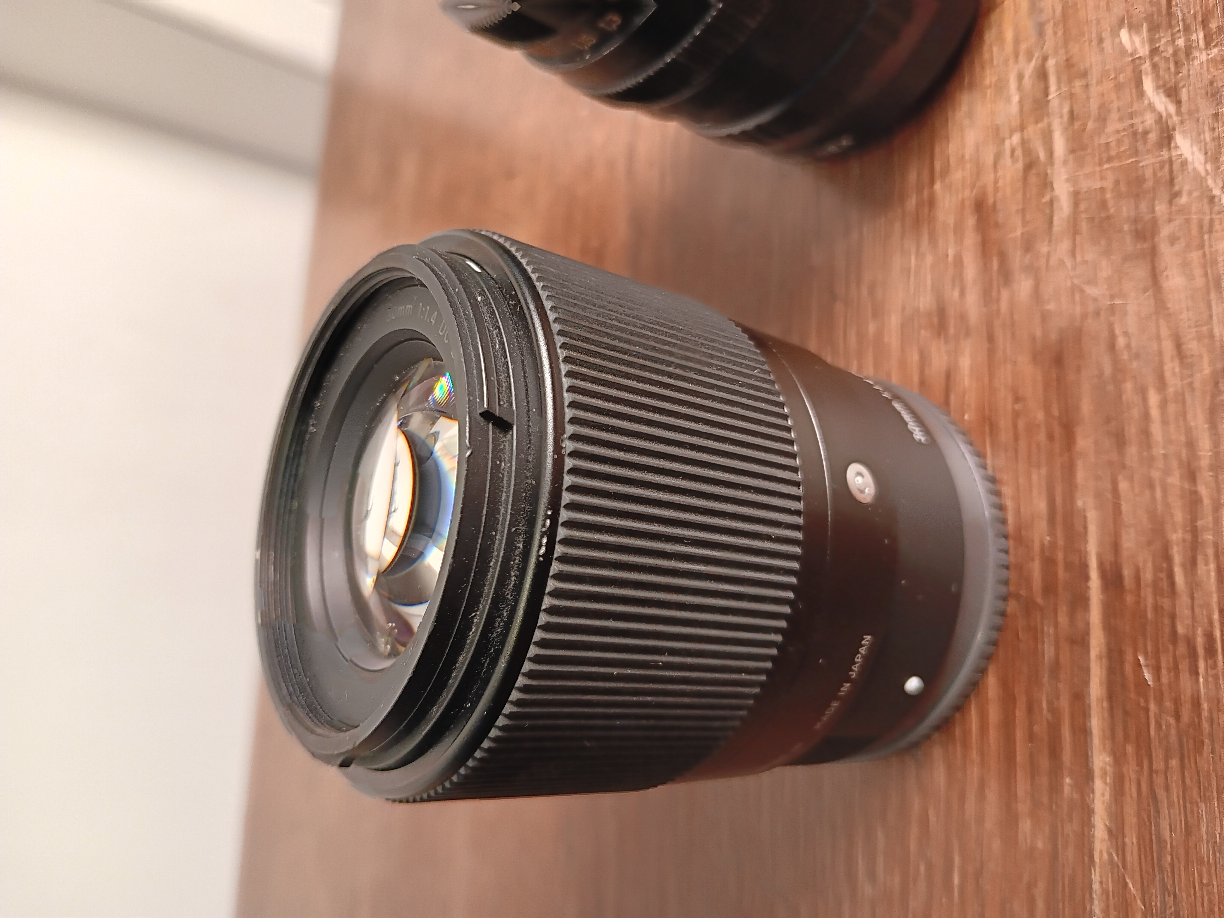 E-mount f/1.4 30mm prime lens for sony