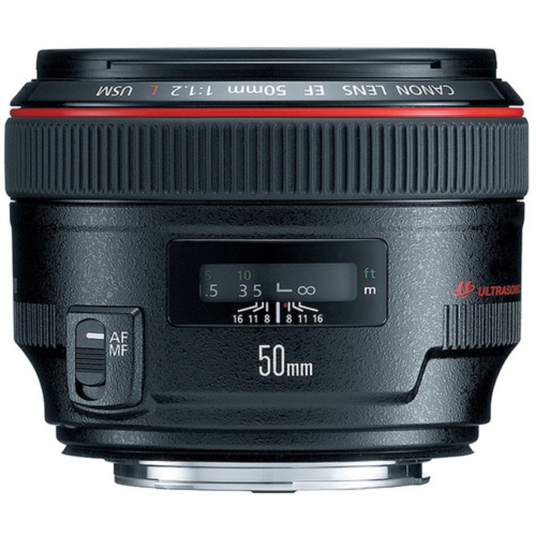 Canon ef 50mm f/1.2l usm lins