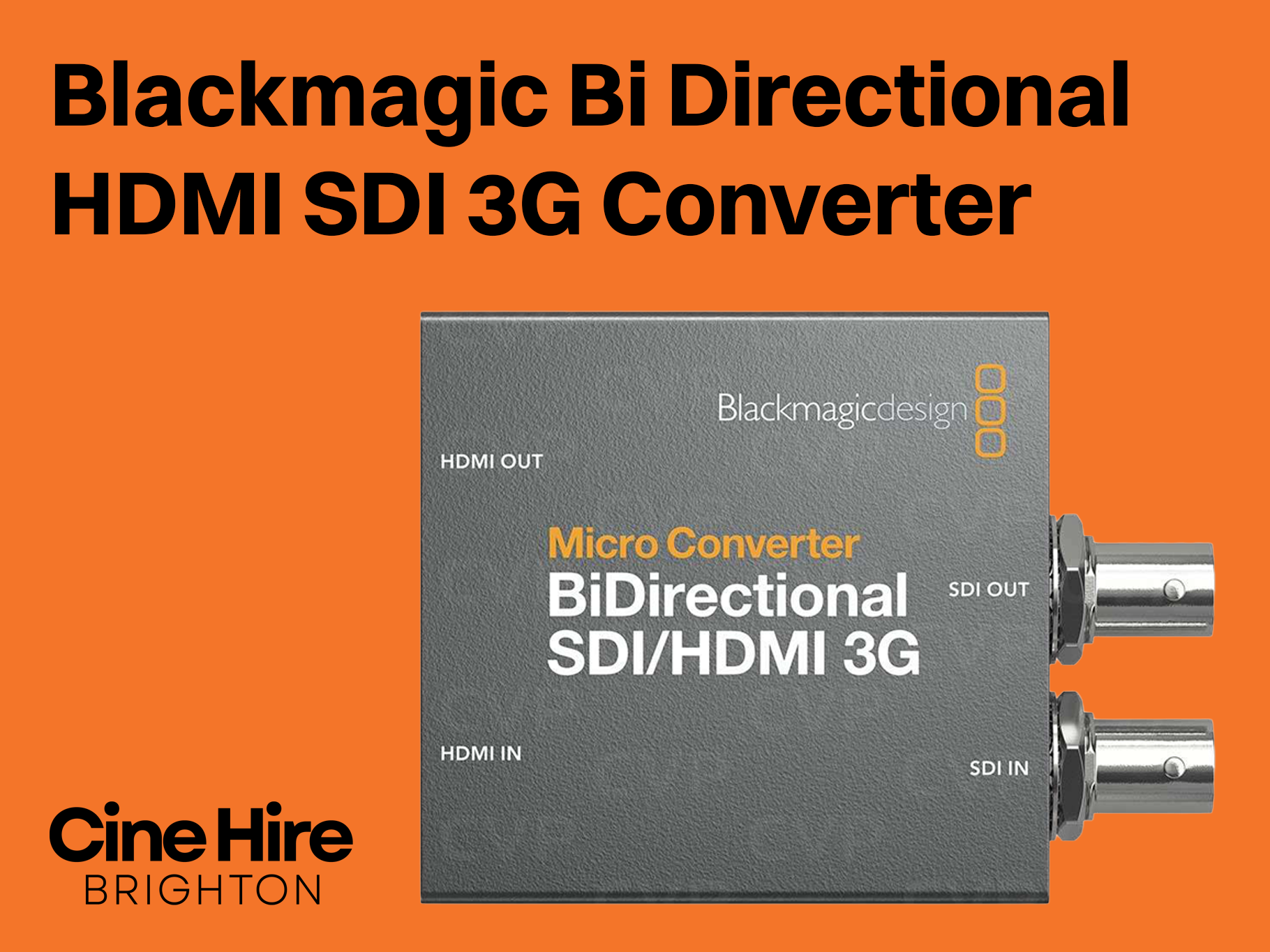  blackmagic bi directional hdmi sdi 3g converter