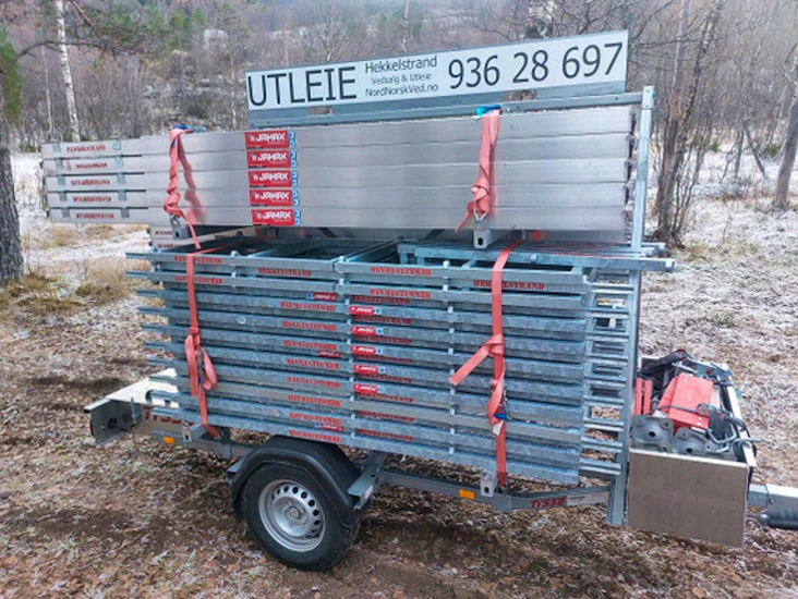 Jamax stillas - med stillashenger