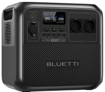 Bluetti ac180 + 100w solpanel