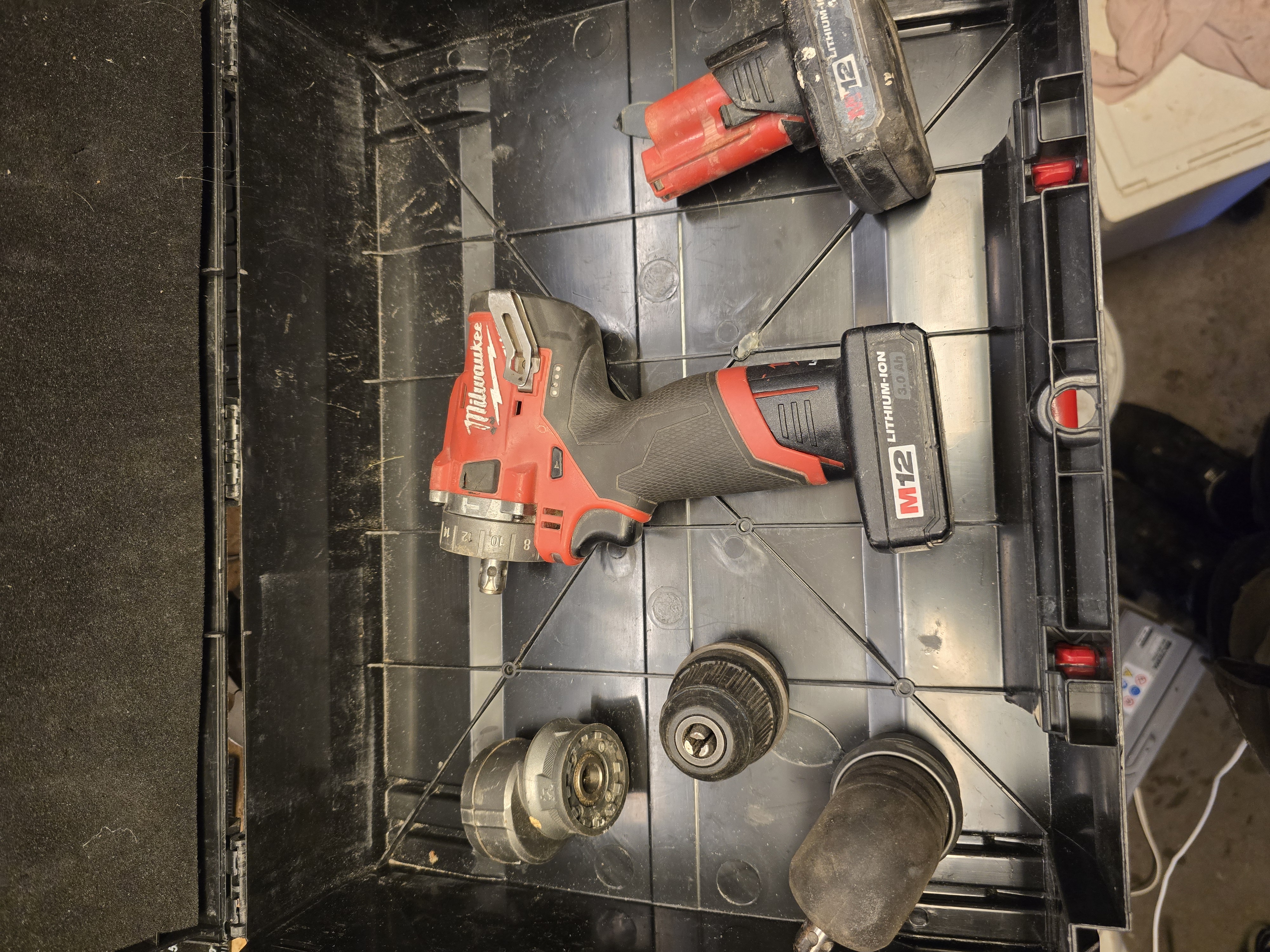 Milwaukee slagborrmaskin m12 fpdxkit-202x (2x2,0ah)