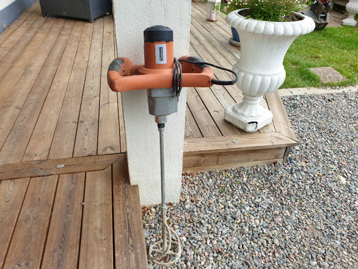 Betongmixer för färg/betong