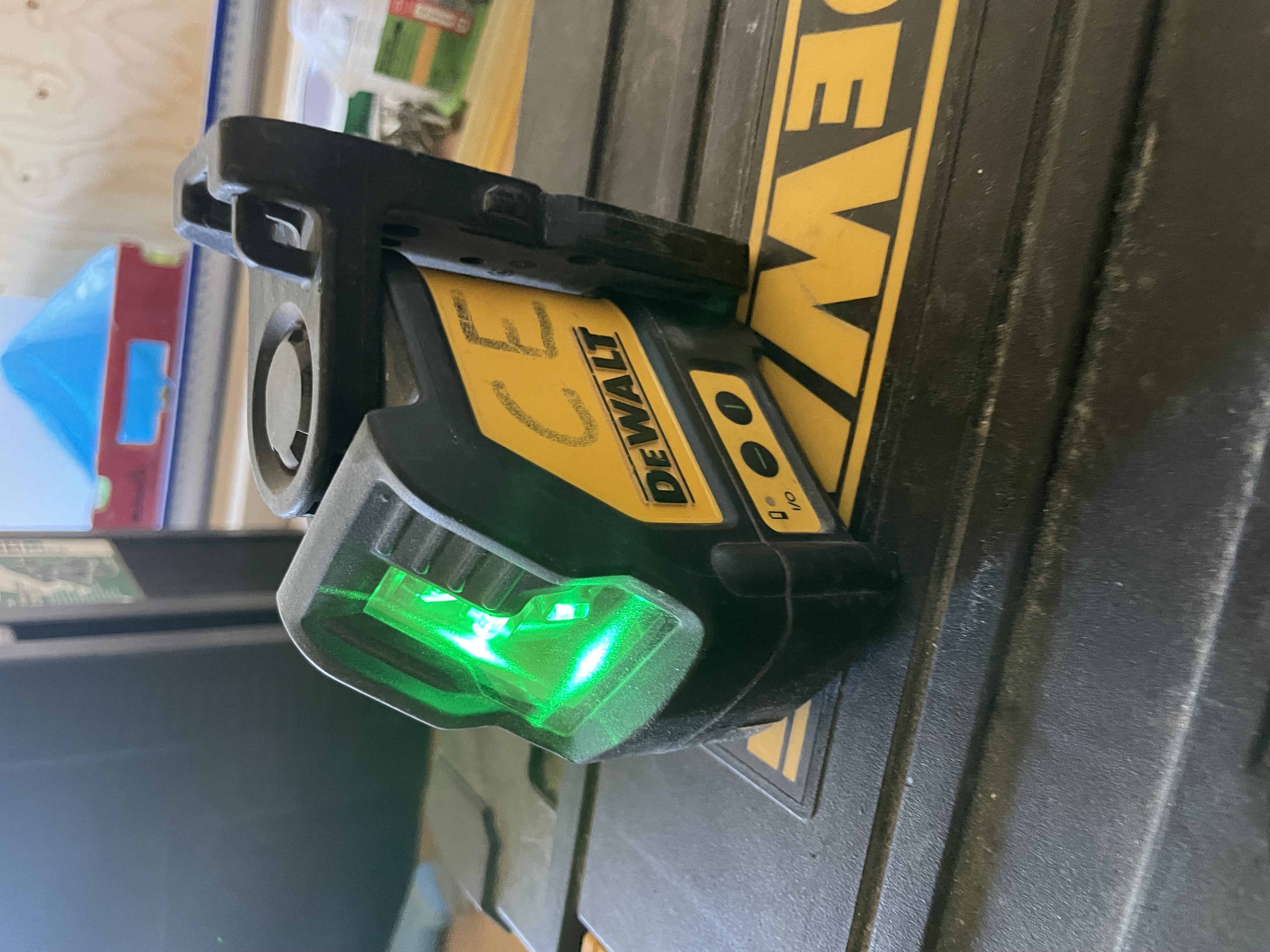 Dewalt laser dwo88cg + mottagare de0892g