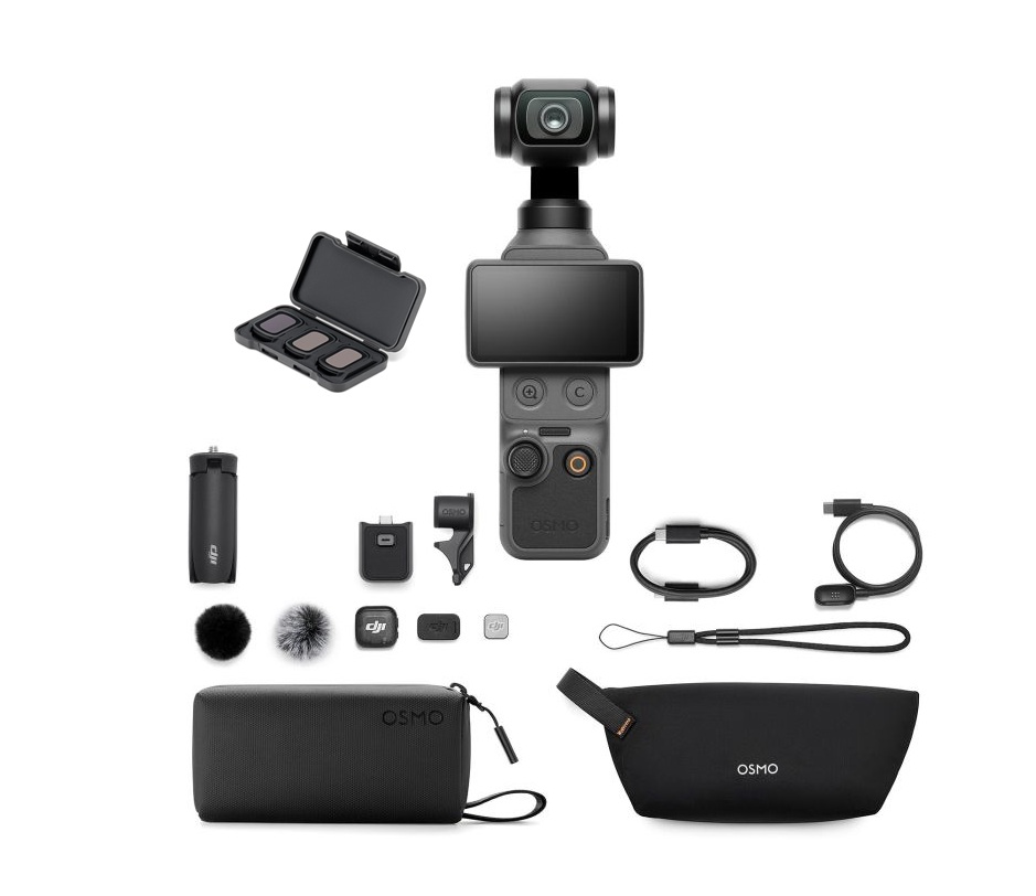 Dji osmo pocket 4 handheld camera (creator combo)