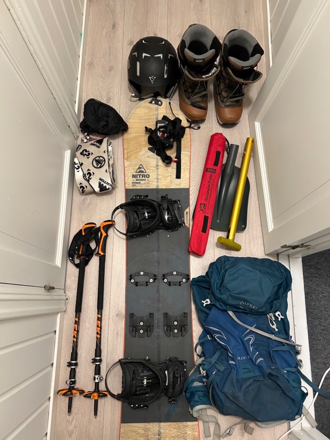Splitboard - toppturpakke