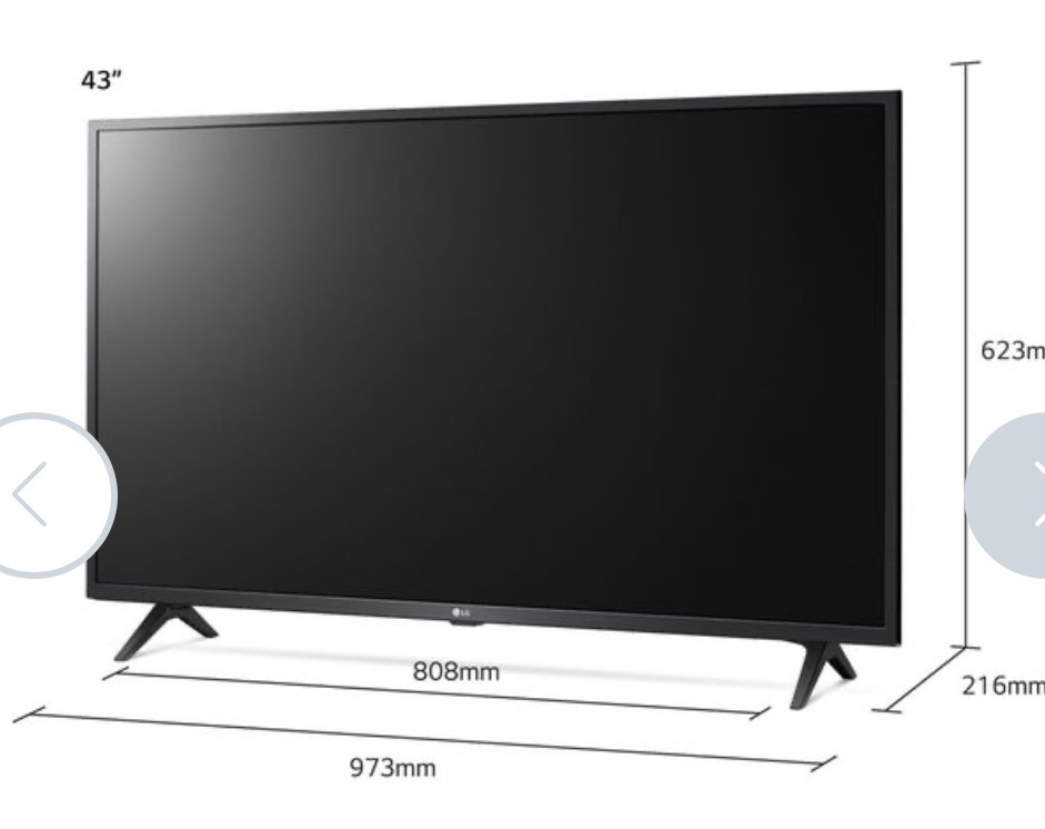 Lg 43lm6300pla 43" smart full hd hdr led tv