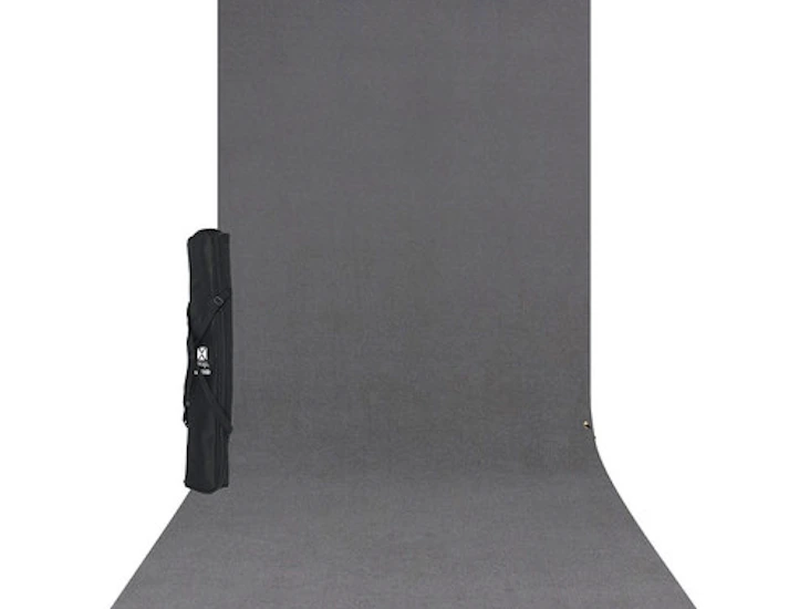 Westcott x-drop bakgrunn kit 5x12 grå