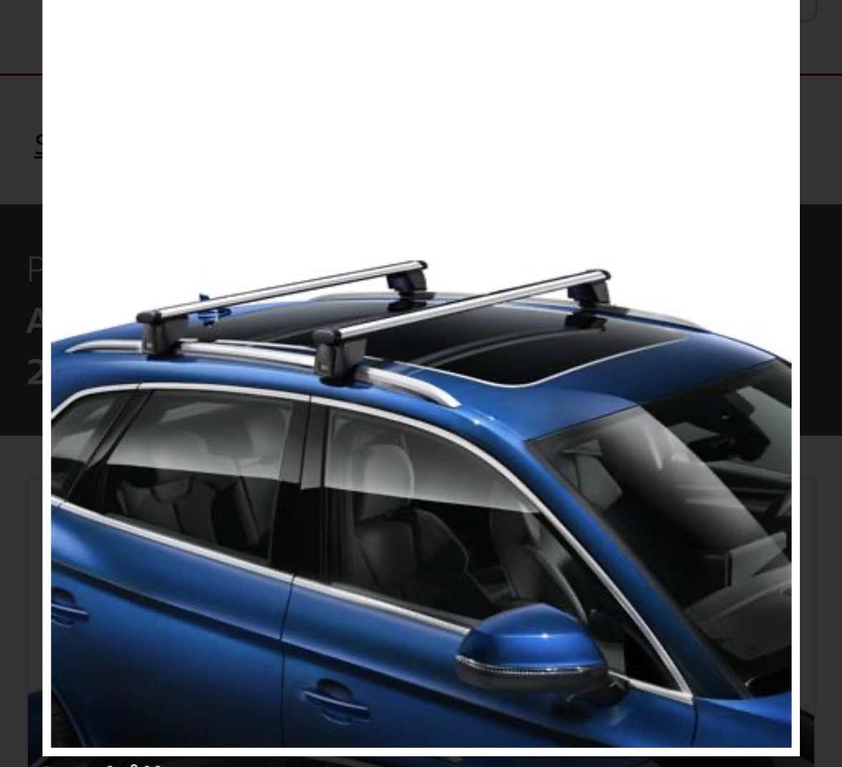 Takräcke lastbågar audi q4