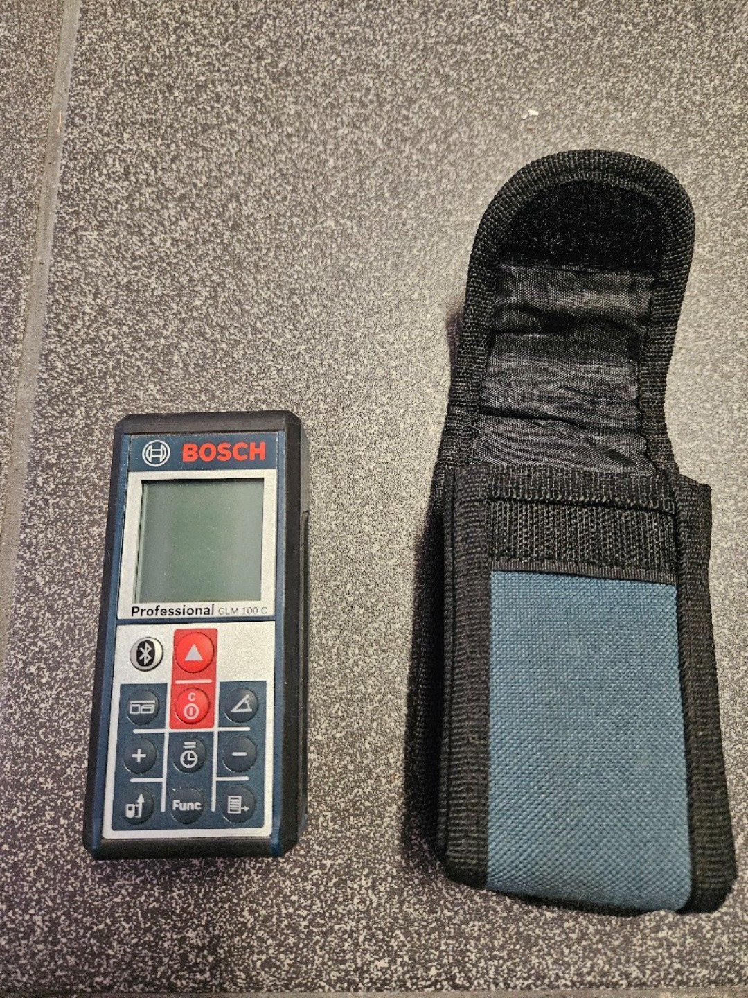 Bosch blå lasermätare, glm 100 c