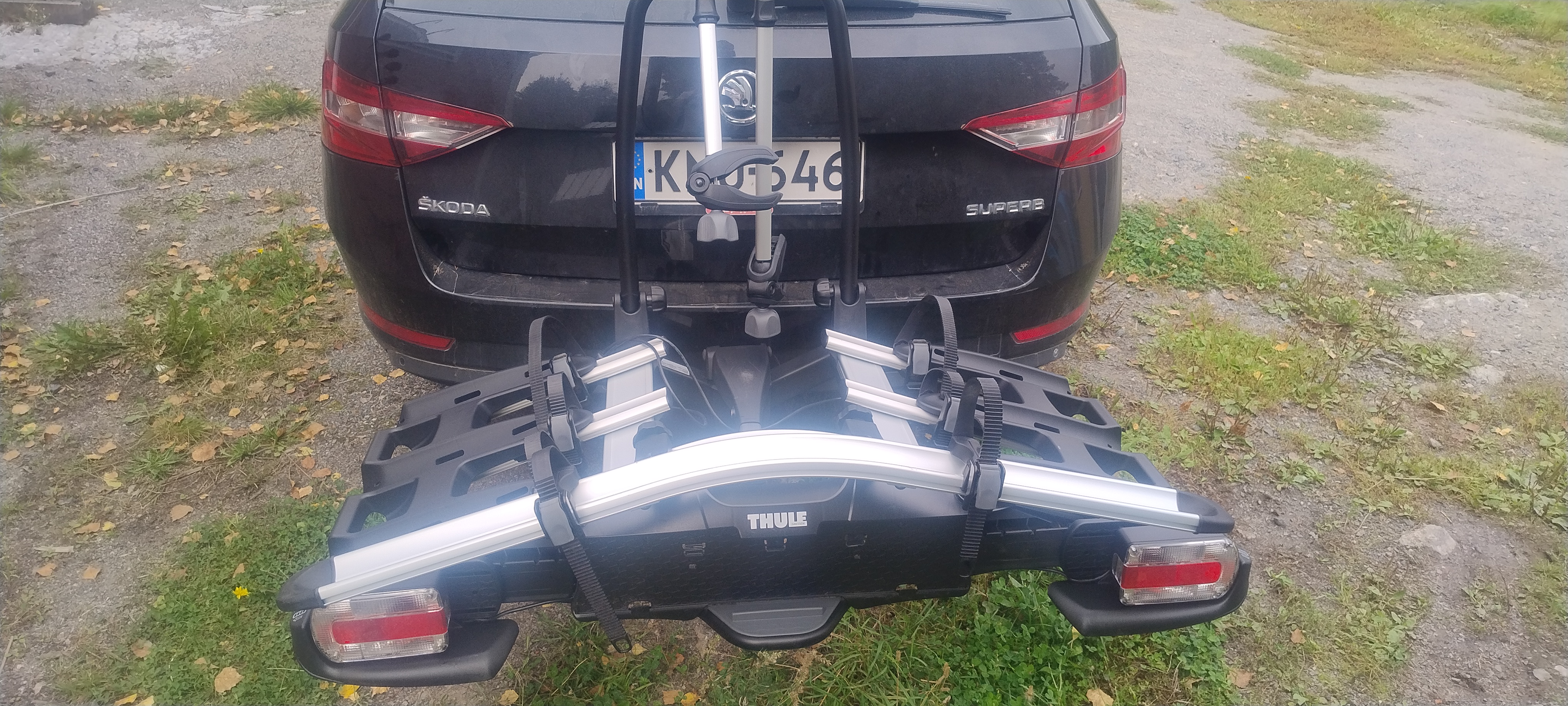 Thule veloconpact 927 pyöräteline 4 pyörälle