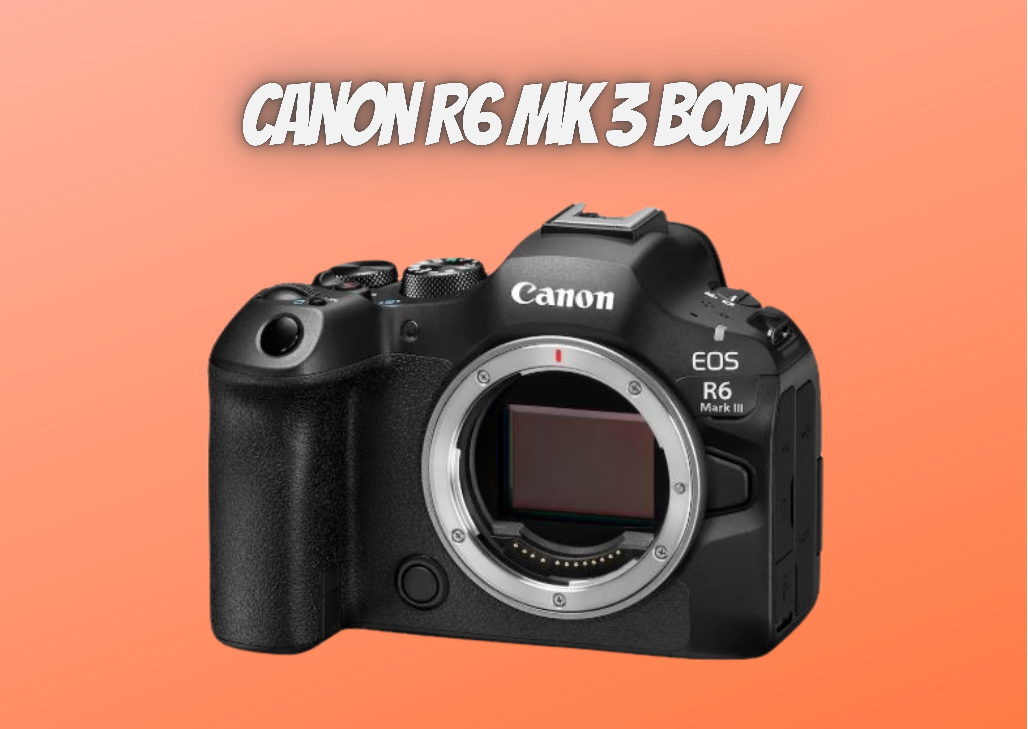 Canon r6 mark iii body r6iii r6 iii mk 3