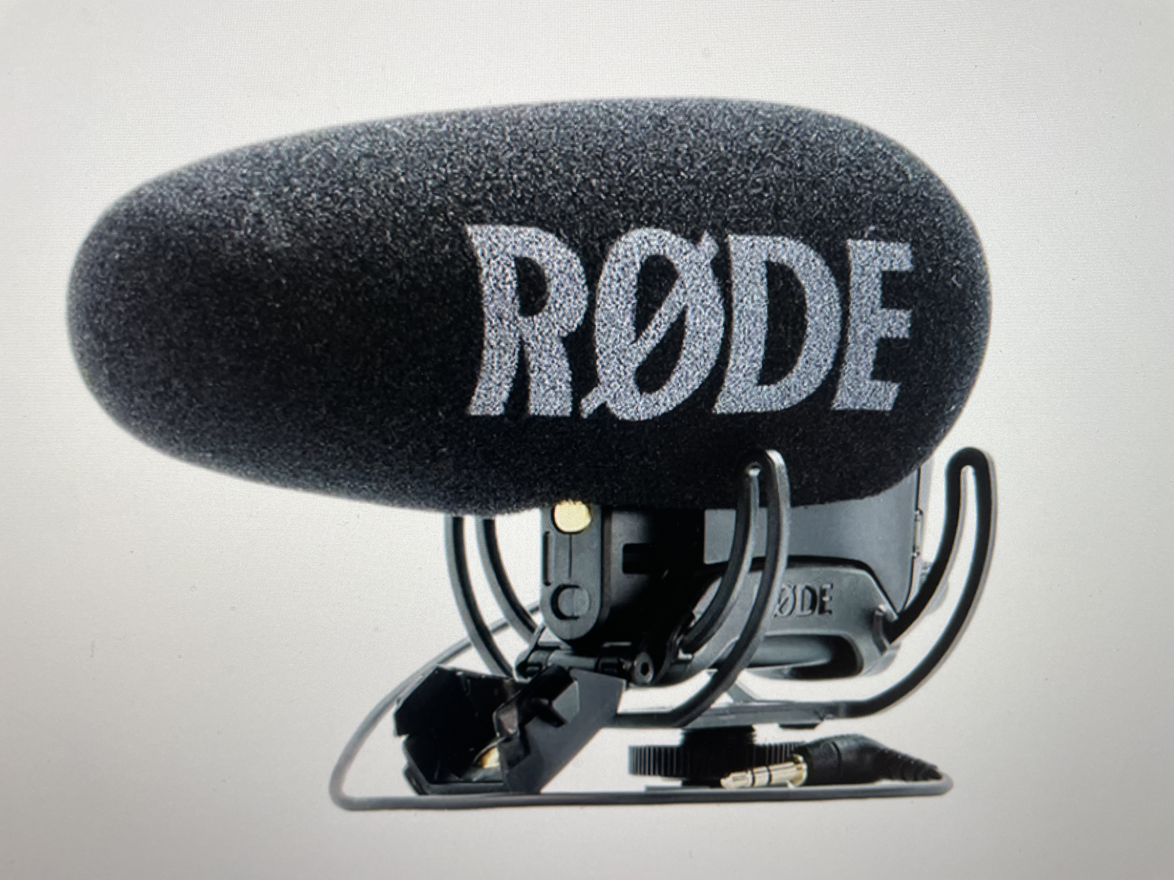 Røde videomic pro+ med vindskydd