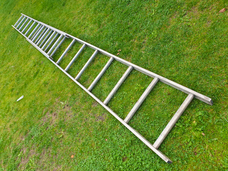 Stege 2 delad 3 m - 6.5m hög