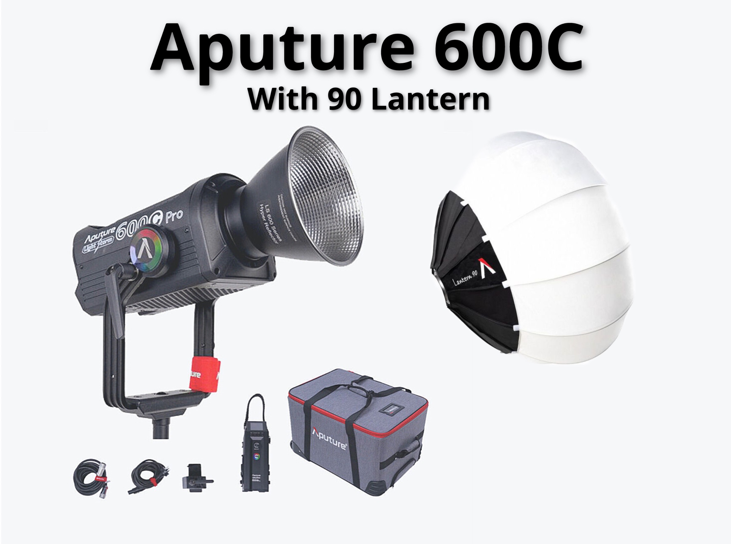 Aputure ls 600c pro + lantern