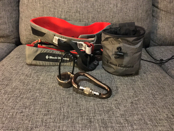 Klatresele, black diamond, herre strm