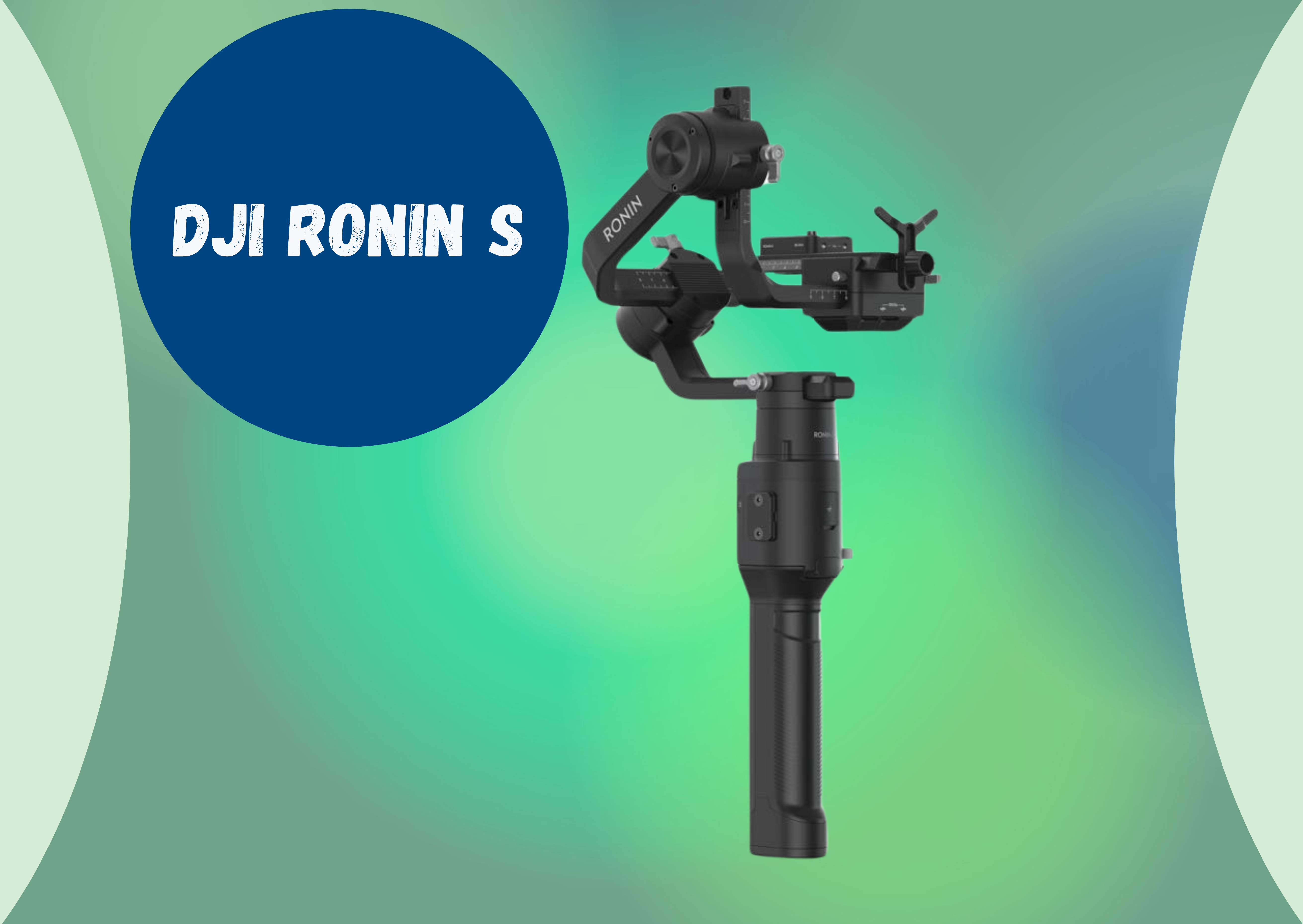 Dji ronin s camera stabilizer 3-axis gimbal