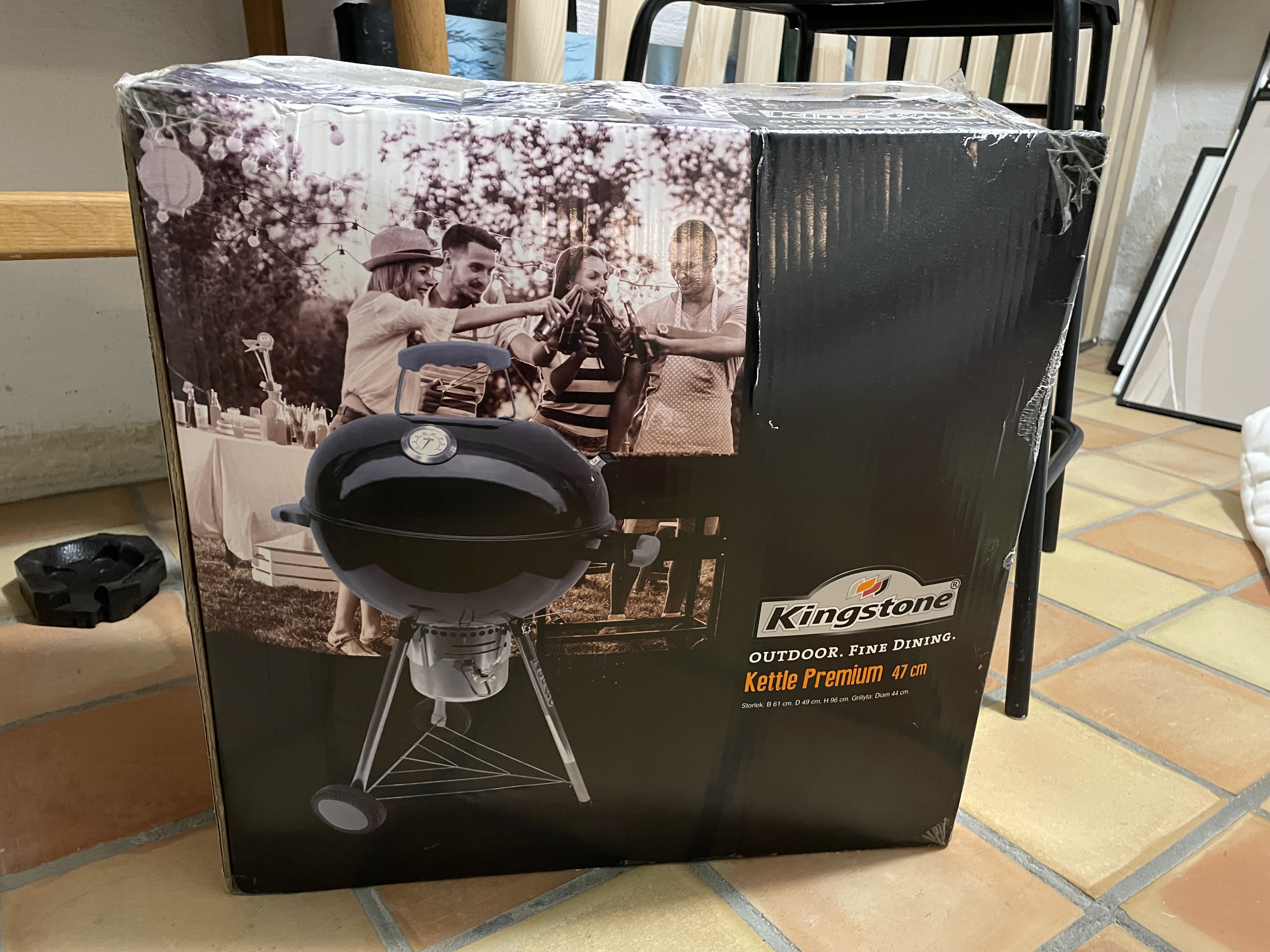 Kolgrill kingstone kettle premium
