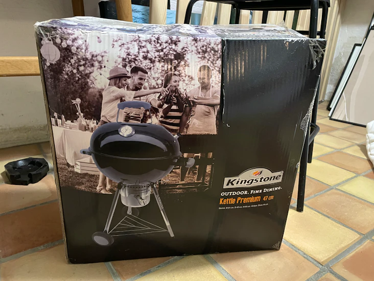 Kolgrill kingstone kettle premium