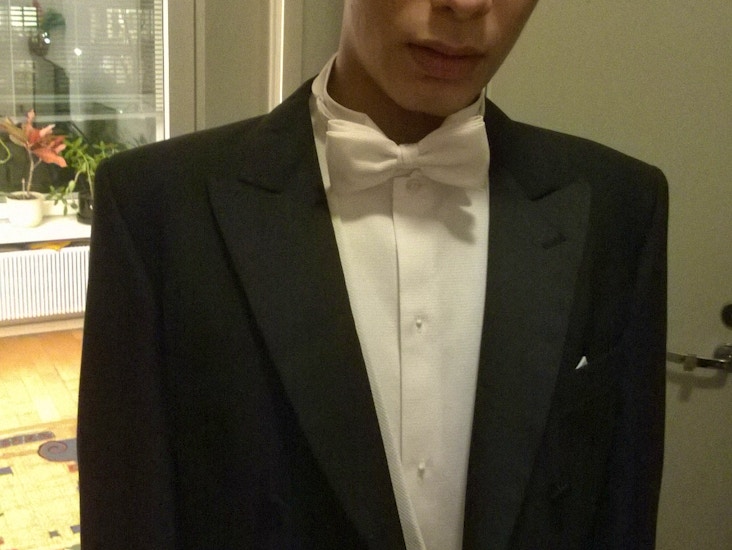 Frakki vanhojentansseihin