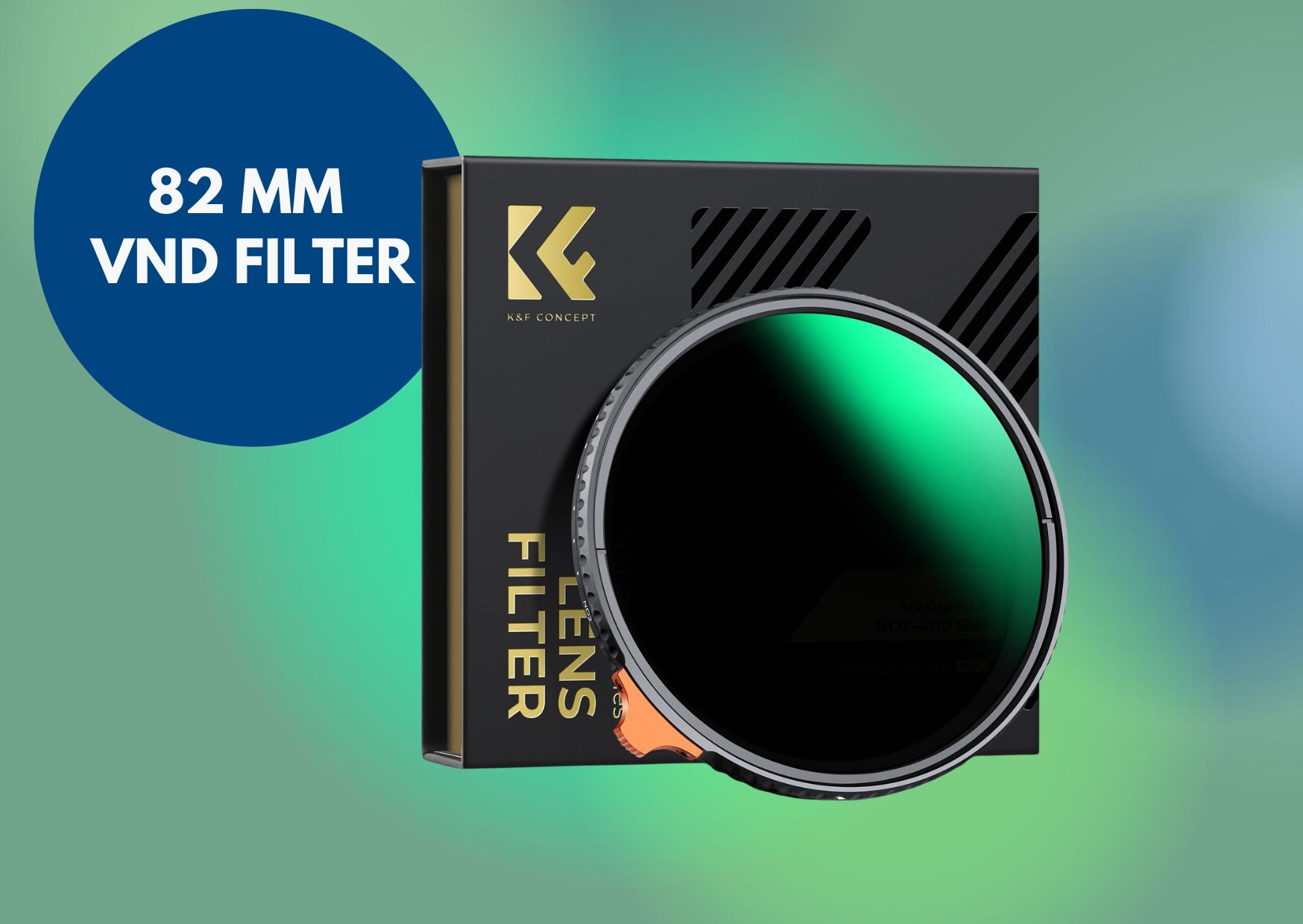 Vnd filter 82 mm variable nd filter nd2- nd400