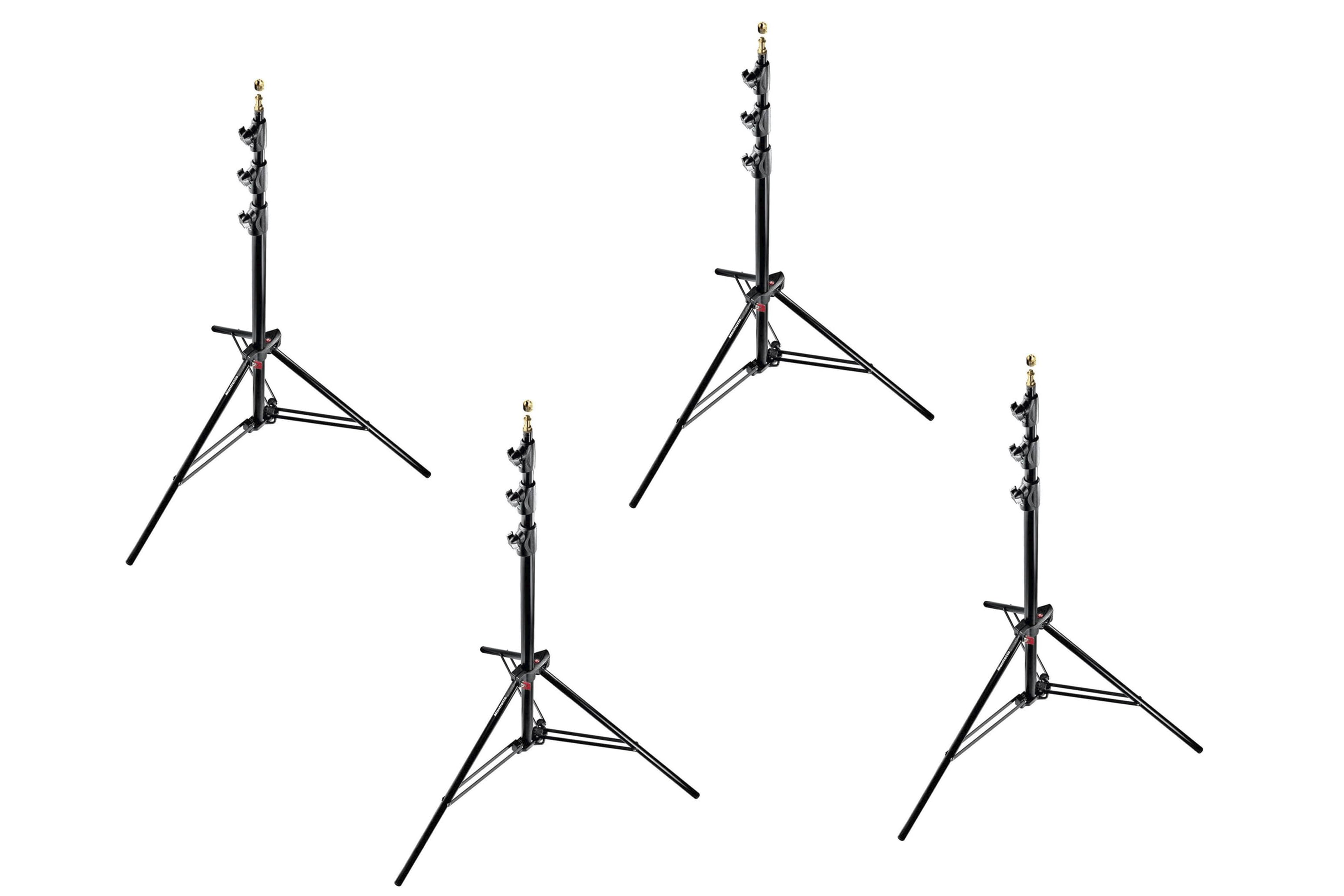 4 x manfrotto 1004bac master stand 