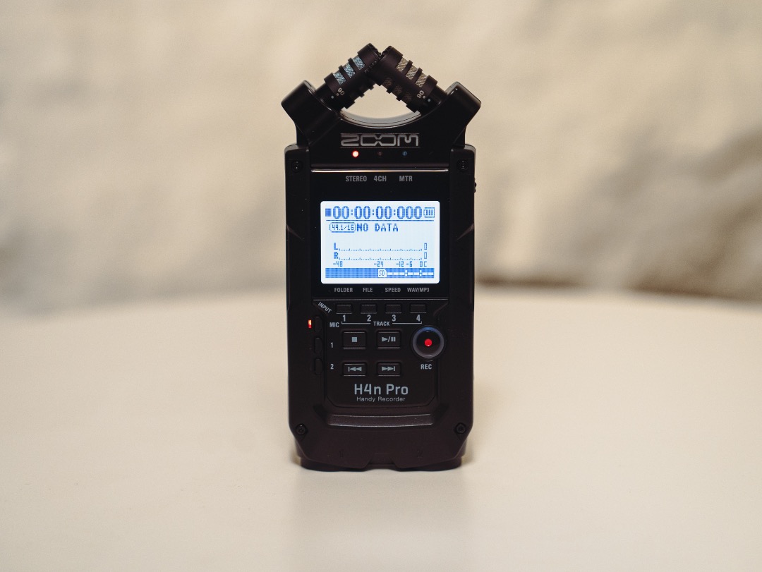 Zoom h4n pro all-black
