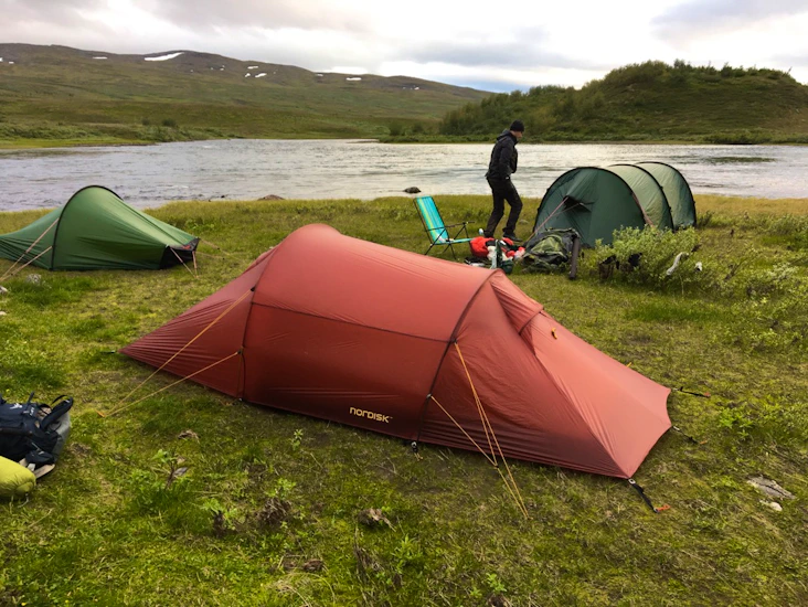 Tält till fjällvandring nordisk halland lw