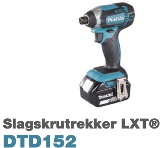 Slagskrutrekker lxt® dtd152