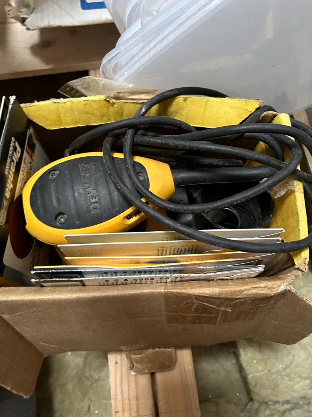 Dewalt 125mm exenterslip