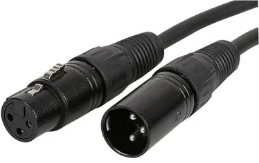 5m xlr black 