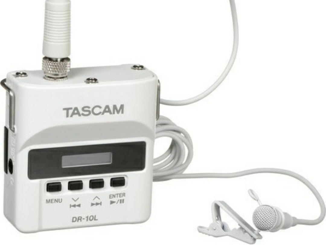 Tascam dr-10l - white