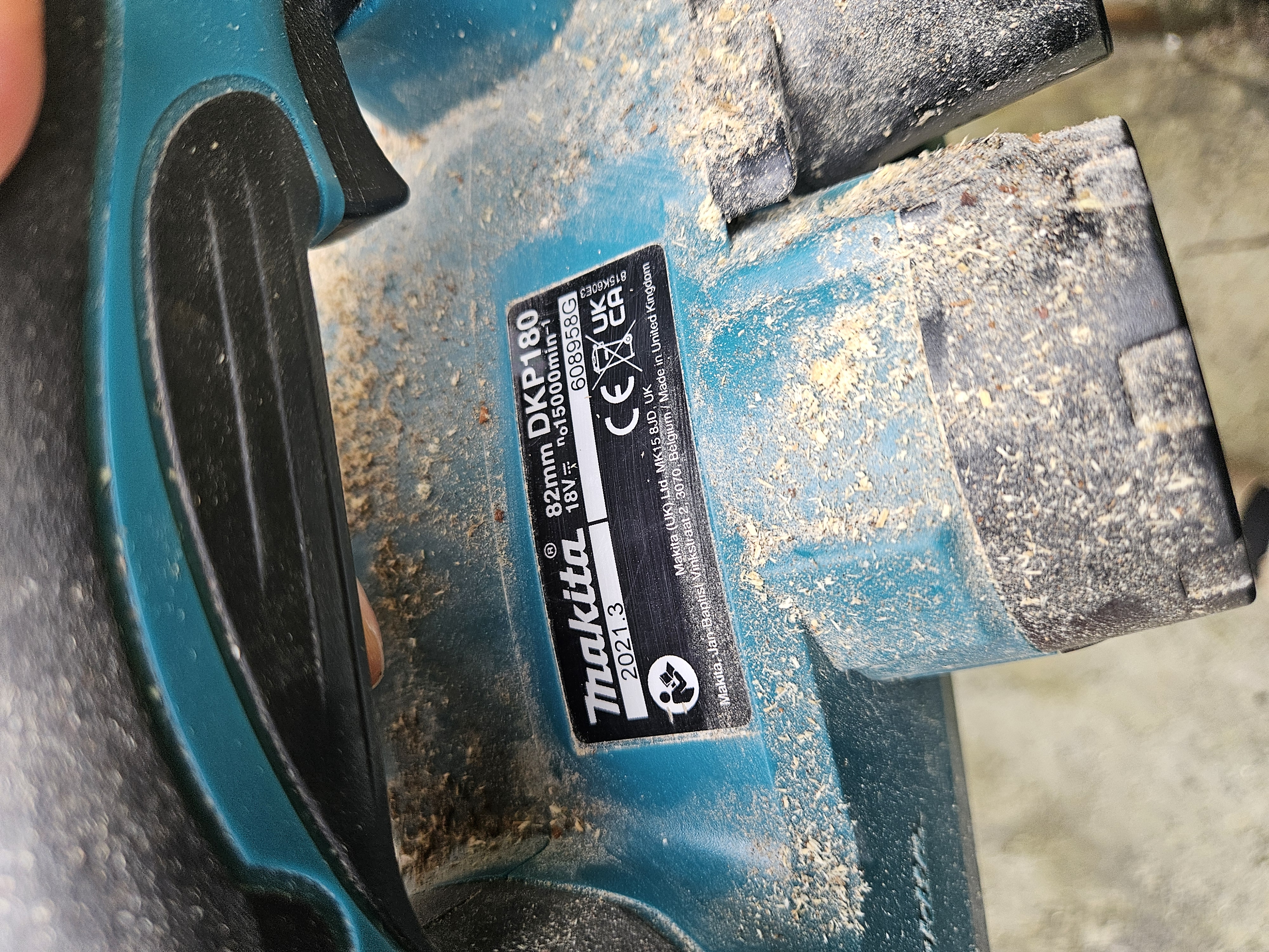 Makita dkp180 – høvel
