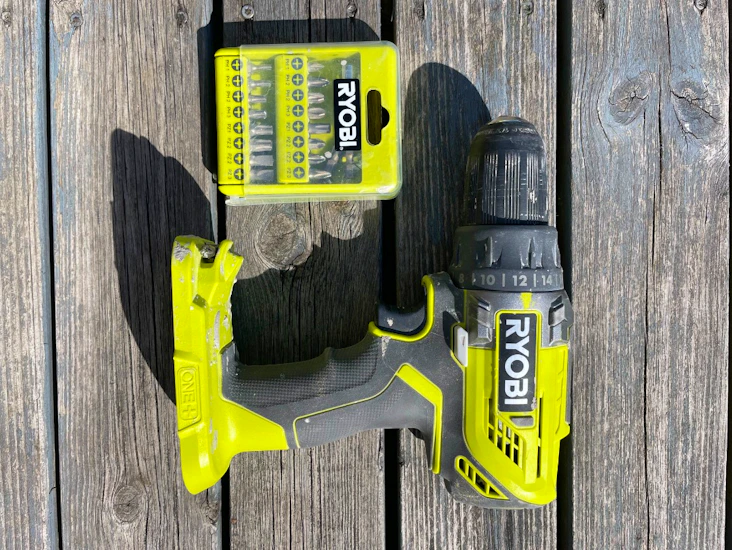 Ryobi borrskruvdragare