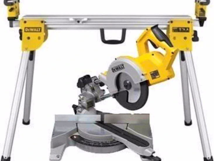 Dewalt kap & gersåg med arbetsbord
