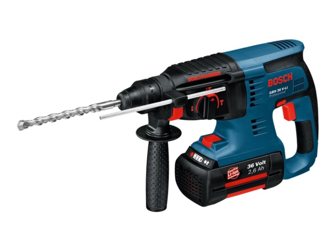 Bosch batteridrevet borhammer 36v