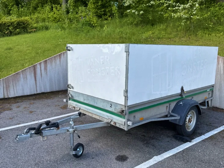 Släpkärra gallerkärra