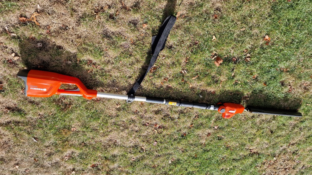 Huskvarna teleskop häcksax batteri