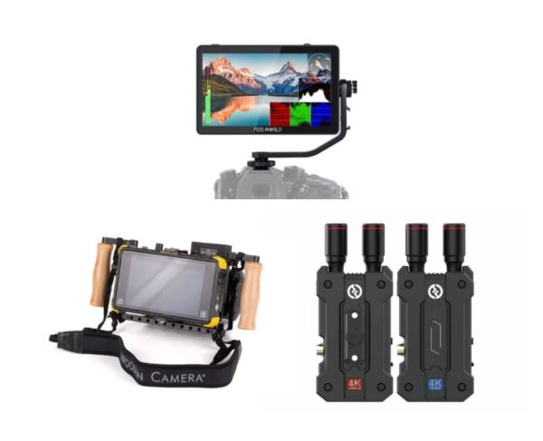 Director's monitor set (feelworld monitor 6" monitor hollyland mars 4k)