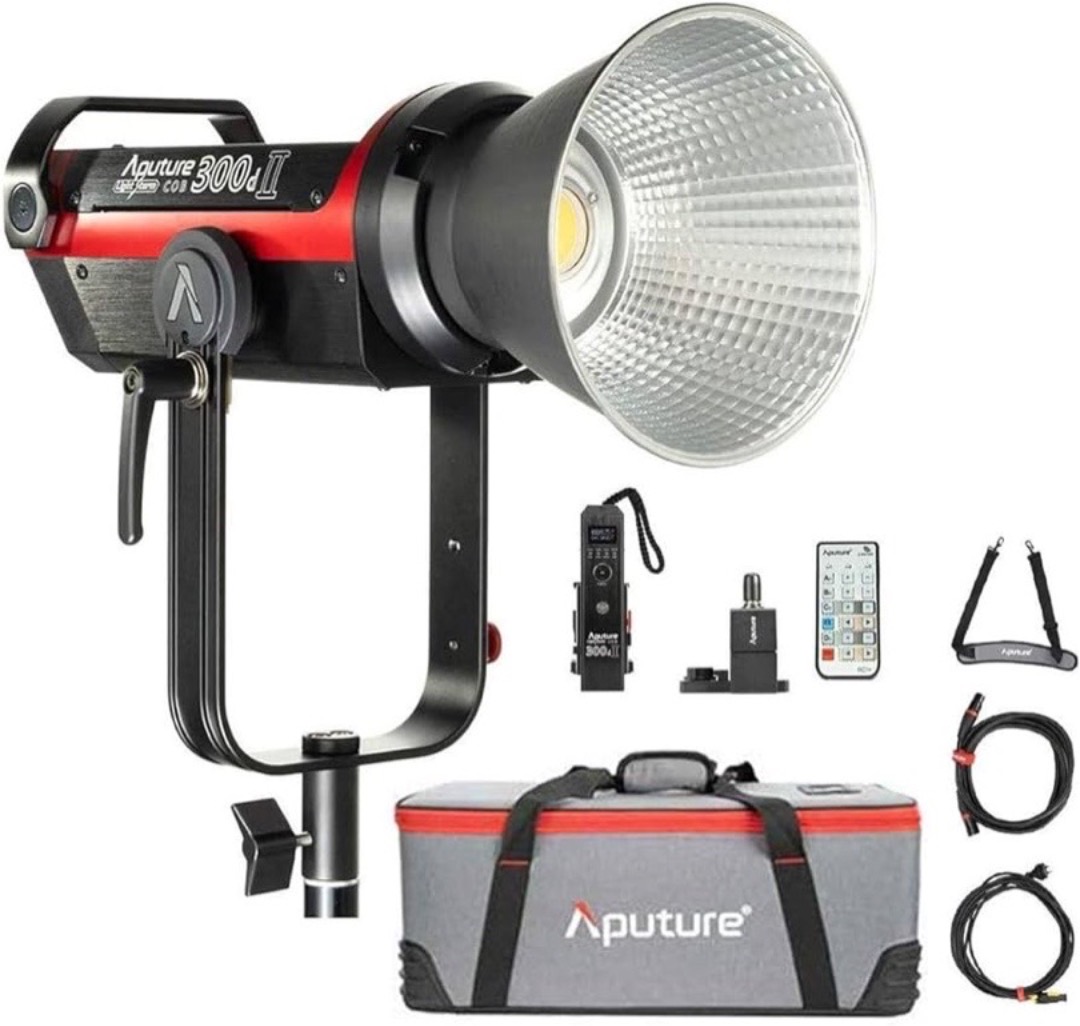 Studiolys: aputure con 300 ll (2x)