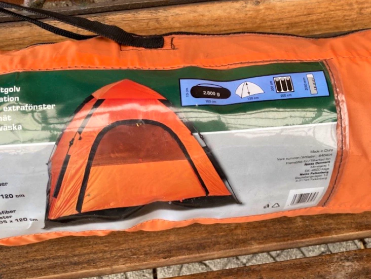 Campingstält för 3 pers